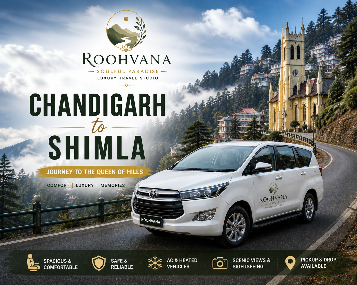 SHIMLA – KUFRI CAB TOUR (2N/3D)