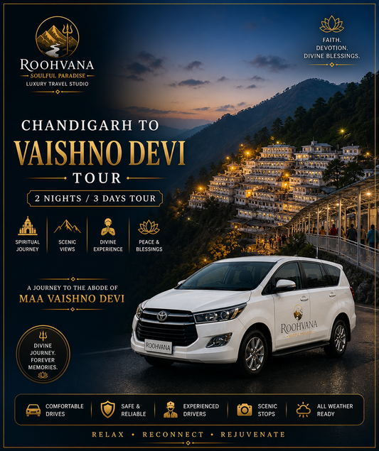 CHANDIGARH – VAISHNO DEVI TOUR (2N/3D)