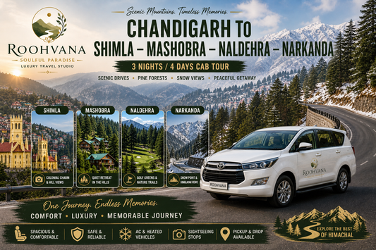 SHIMLA – MASHOBRA – NALDEHRA – NARKANDA CAB TOUR (3N/4D)